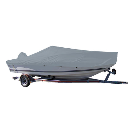 Carver Performance Poly-Guard Styled-to-Fit Boat Cover f/20.5 V-Hull Center Console Fishing Boat - Grey [70020P-10]