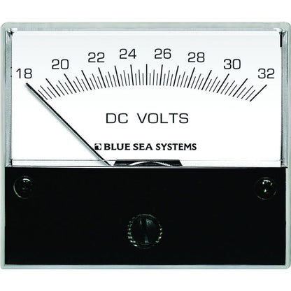 Blue Sea 8240 DC Analog Voltmeter - 2-3/4" Face, 18-32 Volts DC [8240]