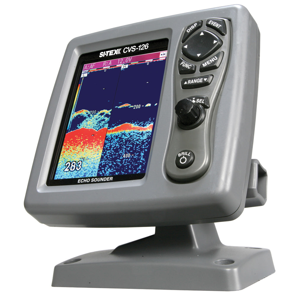 SI-TEX CVS-126 Dual Frequency Color Echo Sounder [CVS-126]