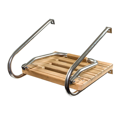 Whitecap Teak Swim Platform w/Ladder f/Inboard/Outboard Motors [60903]