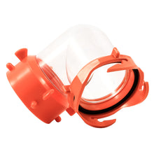 Load image into Gallery viewer, Camco RhinoFLEX 90-Degree Swivel Fitting Clear [39857]
